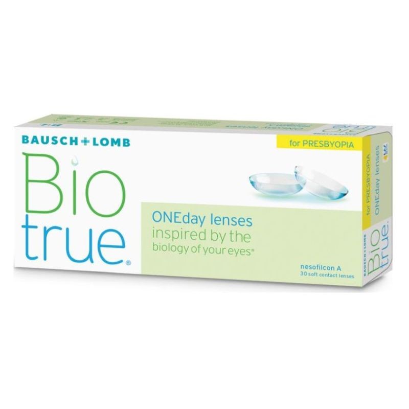 BIOTRUE ONEDAY FOR PRESBYOPIA ΗΜΕΡΗΣΙΟΙ ΠΟΛΥΕΣΤΙΑΚΟΙ ΦΑΚΟΙ ΕΠΑΦΗΣ (30 ΦΑΚΟΙ)