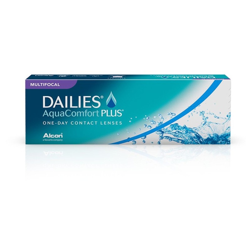 DAILIES AQUA COMFORT PLUS MULTIFOCAL DAILY DISPOSABLE MULTIFOCAL CONTACT LENSES (30 LENSES)