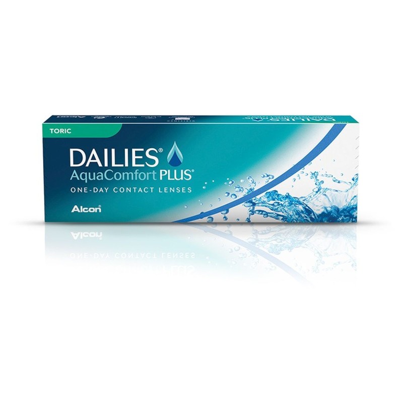 DAILIES AQUA COMFORT PLUS TORIC DAILY DISPOSABLE CONTACT LENSES (30 LENSES)