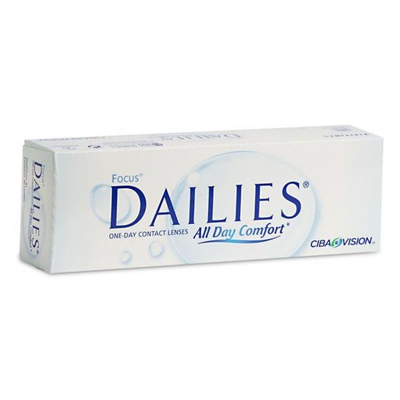 FOCUS DAILIES ALL DAY COMFORT ΗΜΕΡΗΣΙΟΙ ΦΑΚΟΙ ΕΠΑΦΗΣ (30 ΦΑΚΟΙ)