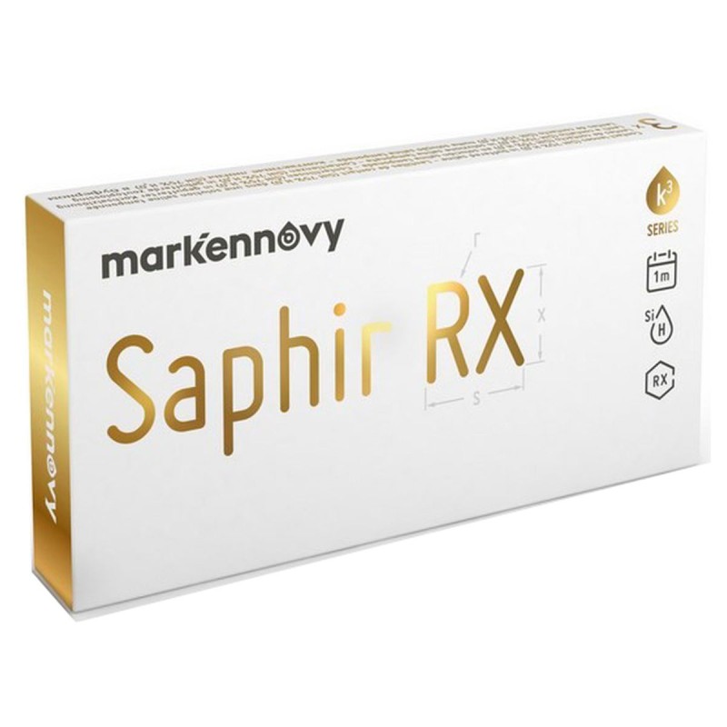 SAPHIR TORIC RX ΜΗΝΙΑΙΟΙ ΦΑΚΟΙ ΕΠΑΦΗΣ ΑΣΤΙΓΜΑΤΙΣΜΟΥ (3 ΦΑΚΟΙ)