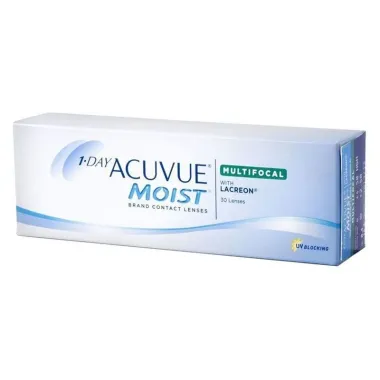 1-DAY ACUVUE MOIST MULTIFOCAL ΗΜΕΡΗΣΙΟΙ ΠΟΛΥΕΣΤΙΑΚΟΙ ΦΑΚΟΙ ΕΠΑΦΗΣ (30 ΦΑΚΟΙ)