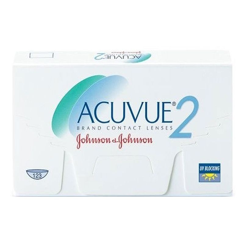 ACUVUE 2 ΔΕΚΑΠΕΝΘΗΜΕΡΟΙ ΦΑΚΟΙ ΕΠΑΦΗΣ (6 ΦΑΚΟΙ)