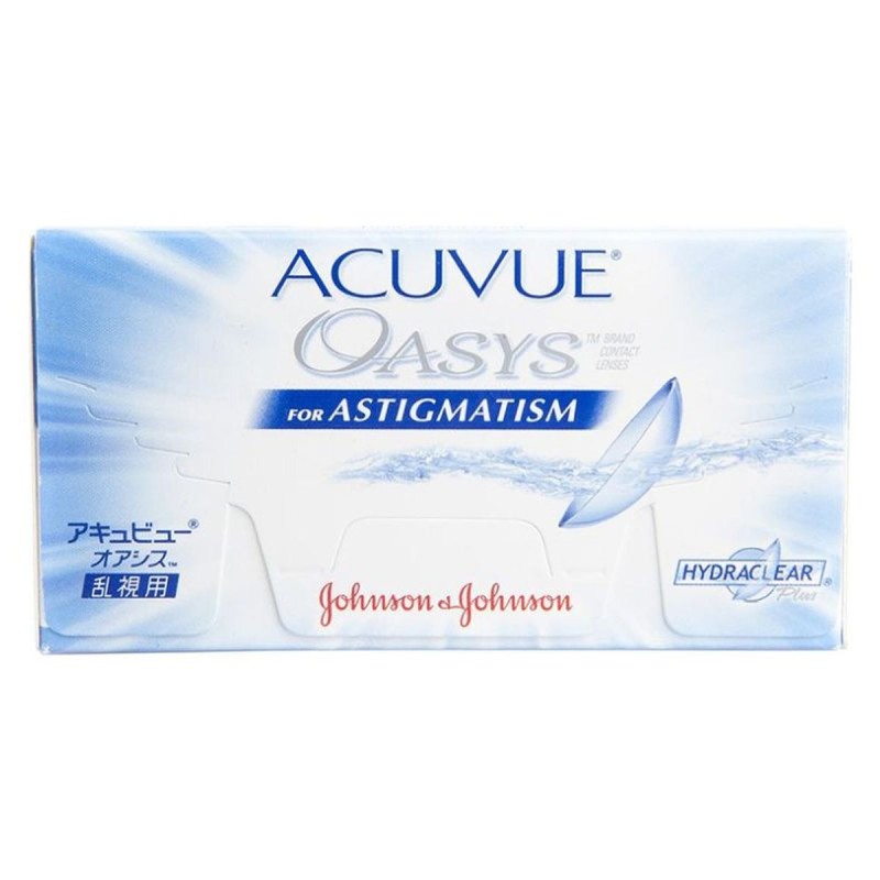 ACUVUE OASYS FOR ASTIGMATISM ΔΕΚΑΠΕΝΘΗΜΕΡΟΙ ΦΑΚΟΙ ΕΠΑΦΗΣ ΑΣΤΙΓΜΑΤΙΣΜΟΥ (6 ΦΑΚΟΙ)