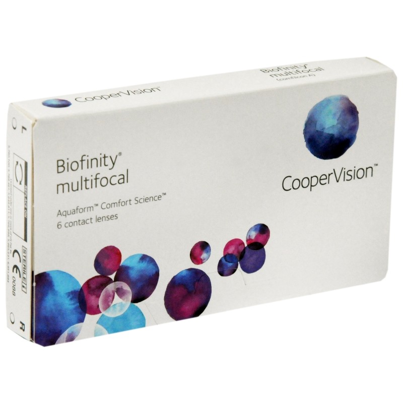 BIOFINITY MULTIFOCAL ΜΗΝΙΑΙΟΙ ΠΟΛΥΕΣΤΙΑΚΟΙ ΦΑΚΟΙ ΕΠΑΦΗΣ ΣΙΛΙΚΟΝΗΣ ΥΔΡΟΓΕΛΗΣ (6 ΦΑΚΟΙ)