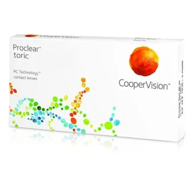 PROCLEAR TORIC ΒΙΟΜΙΜΗΤΙΚΟΙ ΜΗΝΙΑΙΟΙ ΦΑΚΟΙ ΕΠΑΦΗΣ ΑΣΤΙΓΜΑΤΙΣΜΟΥ (3 ΦΑΚΟΙ)