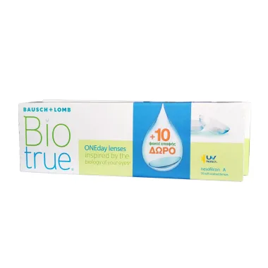 BIOTRUE ONEDAY ΗΜΕΡΗΣΙΟΙ ΦΑΚΟΙ ΕΠΑΦΗΣ (30+10 ΔΩΡΟ)