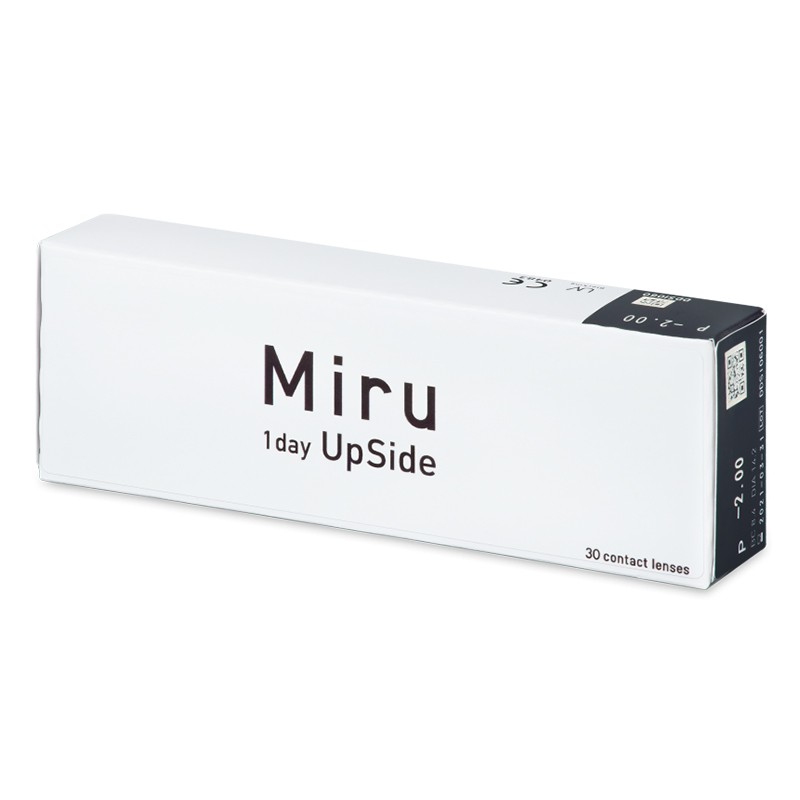 MIRU 1DAY UPSIDE DISPOSABLE CONTACT LENSES (30 LENSES)