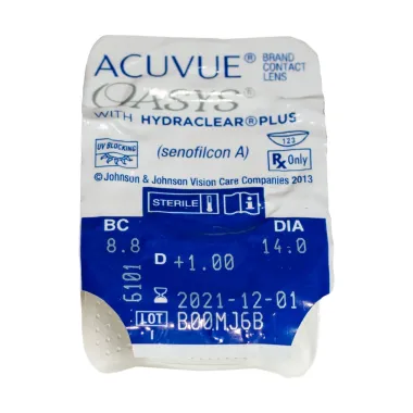 ACUVUE OASYS ΔΕΚΑΠΕΝΘΗΜΕΡΟΙ ΦΑΚΟΙ ΕΠΑΦΗΣ (12 ΦΑΚΟΙ)