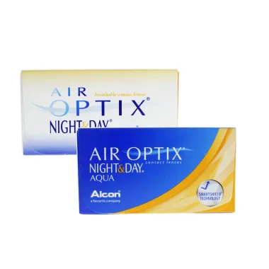 AIR OPTIX AQUA NIGHT & DAY ΜΗΝΙΑΙΟΙ ΦΑΚΟΙ ΕΠΑΦΗΣ ΣΙΛΙΚΟΝΗΣ ΥΔΡΟΓΕΛΗΣ (6 ΦΑΚΟΙ)