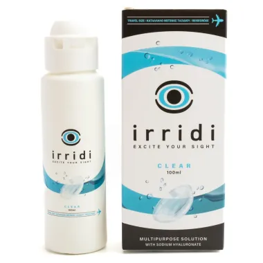IRRIDI CLEAR CONTACT LENSES MULTI-PURPOSE SOLUTION 100ML