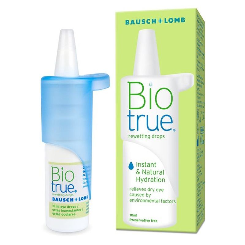 BIOTRUE ΟΦΘΑΛΜΙΚΕΣ ΣΤΑΓΟΝΕΣ ΦΑΚΩΝ ΕΠΑΦΗΣ ΓΙΑ ΞΗΡΟΦΘΑΛΜΙΑ 10ML
