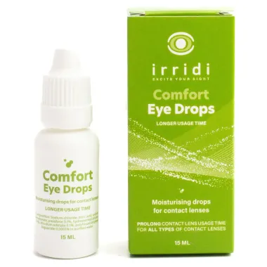 IRRIDI COMFORT EYE DROPS HYDRATION DROPS 15ML