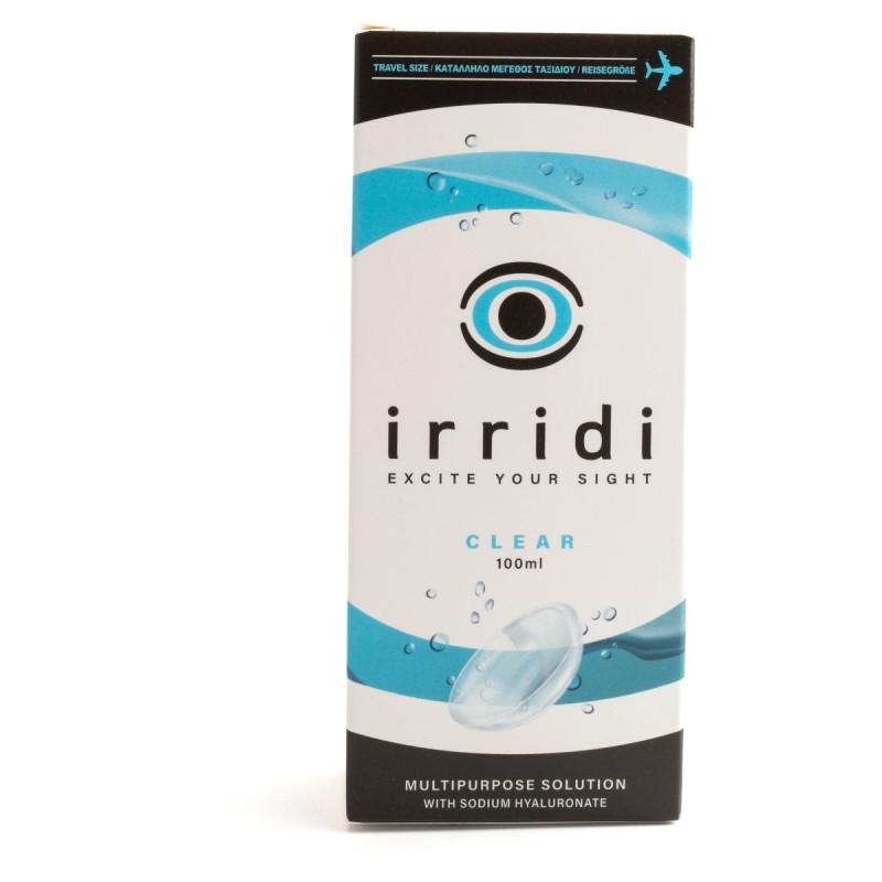 IRRIDI CLEAR CONTACT LENSES MULTI-PURPOSE SOLUTION 100ML