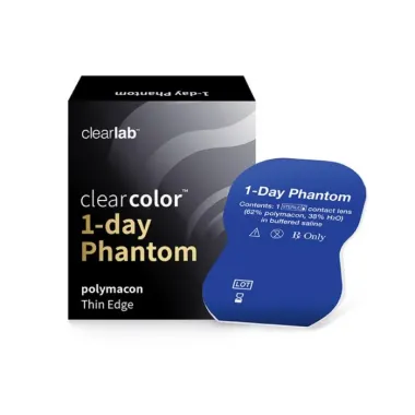 CLEARCOLOR 1-DAY PHANTOM ΗΜΕΡΗΣΙΟΙ ΑΠΟΚΡΙΑΤΙΚΟΙ ΦΑΚΟΙ ΕΠΑΦΗΣ (2 ΦΑΚΟΙ)
